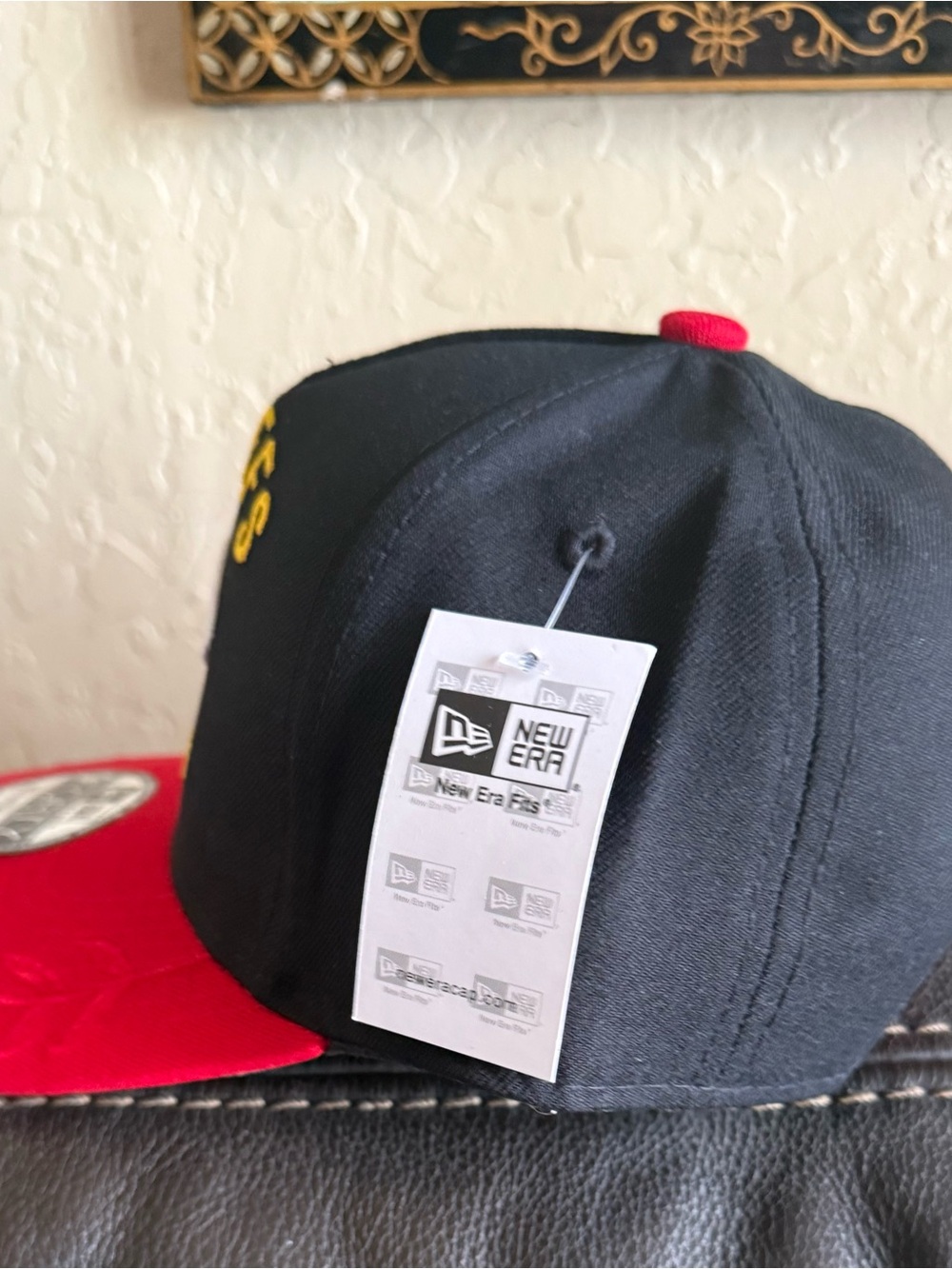 New Era Kansas City Chiefs Black and Red Snapback Hat